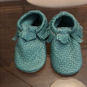 Unworn freshly picked moccasins